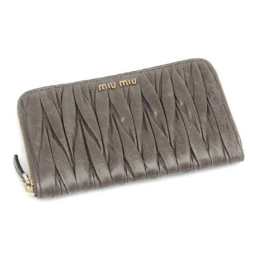 ミュウミュウスーパーコピー MIU MIU 長財布 子牛革 5M0506-QI9-572